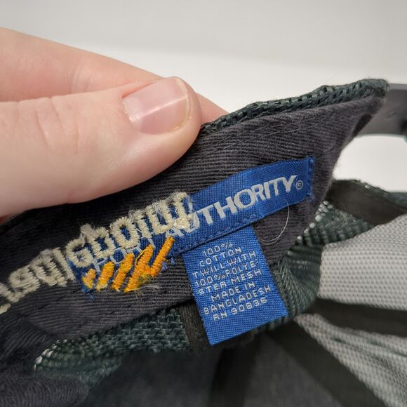 Cradlepoint Snapback Mesh Back Trucker Hat Gray One Size Port Authority - Picture 8 of 8